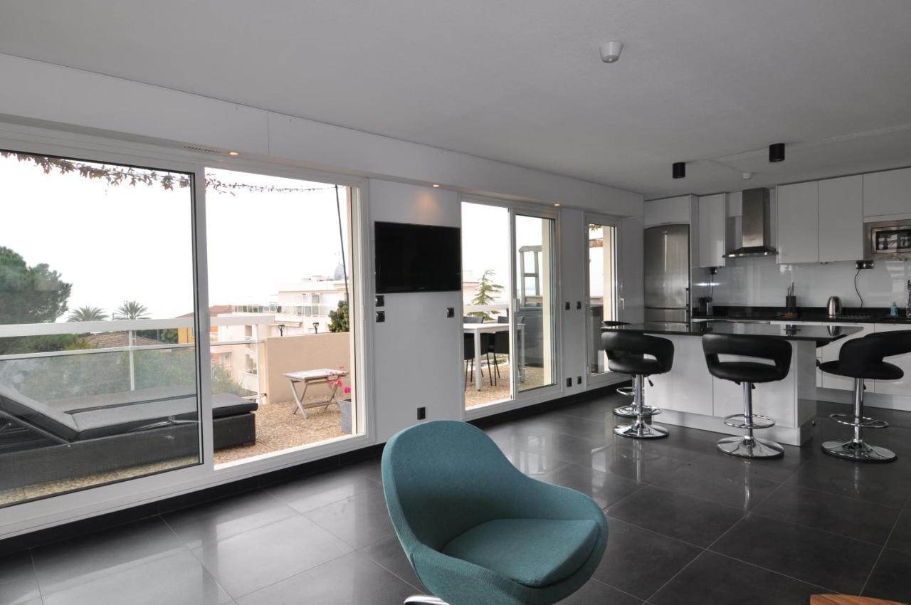 Gorgeous One-Bedroom Apartment With Terrace And Sea View -Stayinantibes- Bijou Plage Ngoại thất bức ảnh